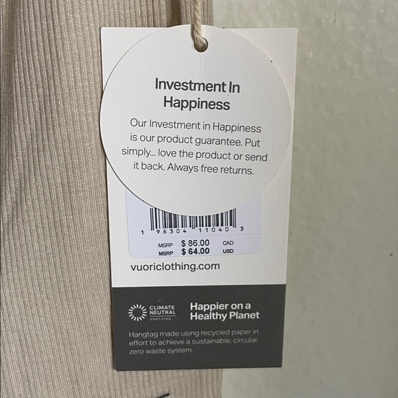 Vuori Cove Cut Out Tee - Picture 5 of 6